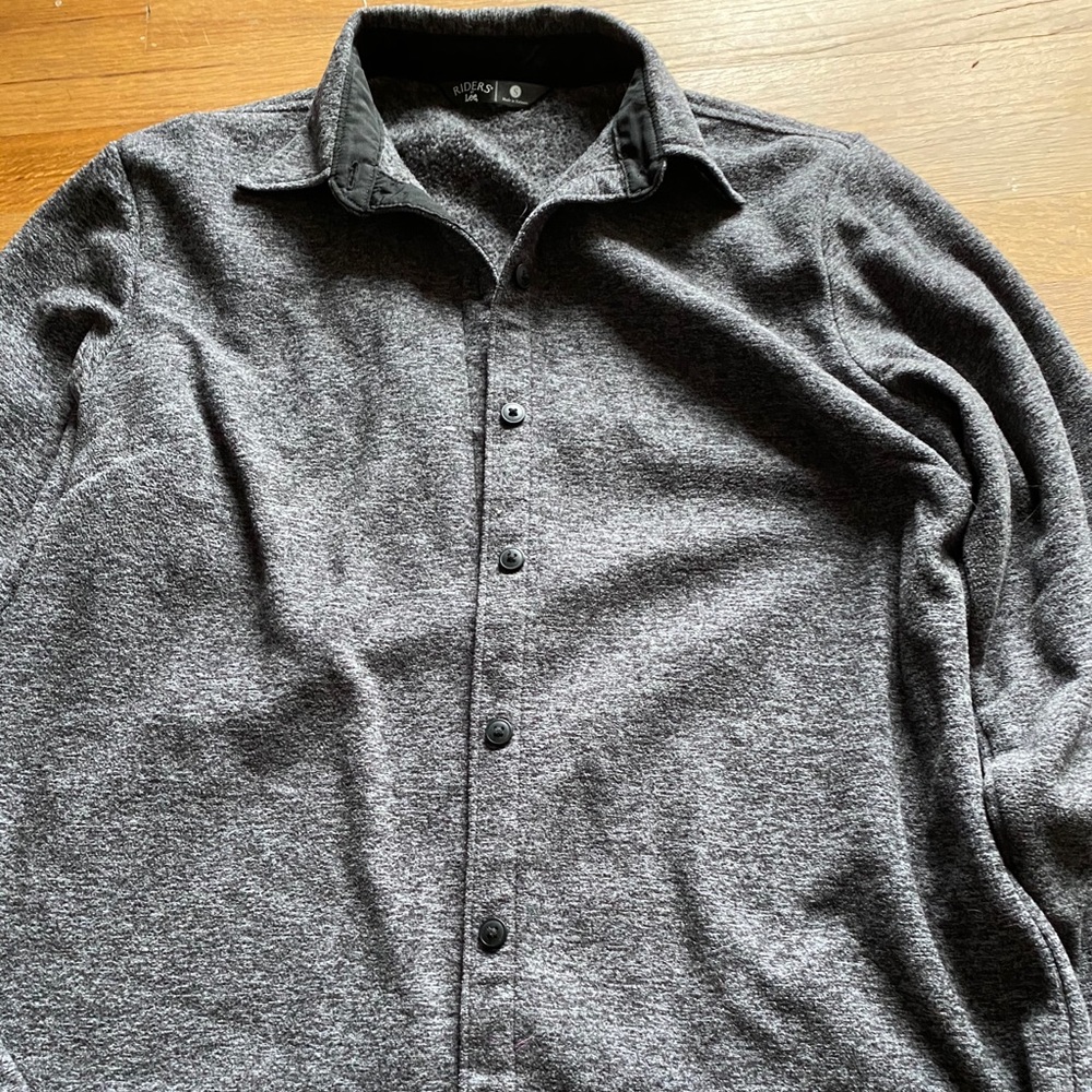 Gray Button Up Shirt
